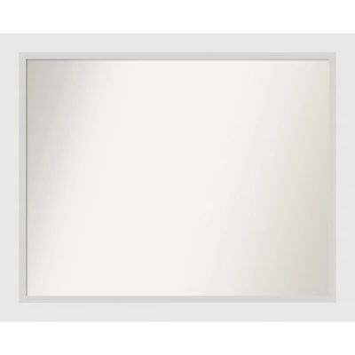 Amanti Art Blanco White Geometric Wood Bathroom Wall Mirror 14 Amanti Art Blanco White Geometric Wood Bathroom Wall Mirror - Image 12