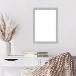 Amanti Art Grace Brushed Nickel Narrow Framed Dry Erase Magnetic Board -Amanti Art Shop GUEST e0d20360 8de3 402b a03c 5108eb4b7c80