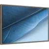 Amanti Art "Blue Feather I" by Jennifer Beavers - 23" x 16" Framed Canvas -Amanti Art Shop GUEST e20af334 4ee6 4355 9111 f21eead6585f
