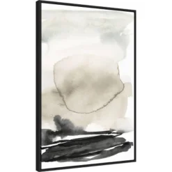 Jennifer Goldberger Horizon Triptych II Framed Canvas Wall Art - 23" x 33"