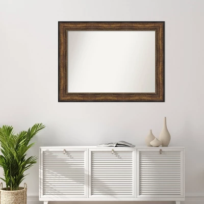 Amanti Art Ballroom Bronze Wall Mirror - 46" x 35" Modern Rectangular Decor 8 Amanti Art Ballroom Bronze Wall Mirror - 46" x 35" Modern Rectangular Decor - Image 6