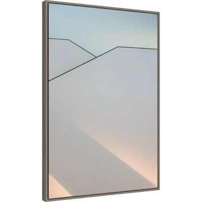 Amanti Art Greetje Van Son Play of Light on Buildings Framed Canvas Wall Art - 23" x 33" Gray Wash 3 Amanti Art Greetje Van Son Play of Light on Buildings Framed Canvas Wall Art - 23" x 33" Gray Wash