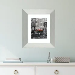 Amanti Art Brushed Sterling Silver Wood Picture Frame -Amanti Art Shop GUEST e3e41525 fa76 4d68 baae 3998426c9c80