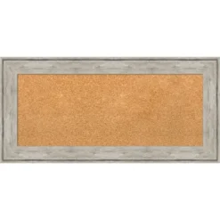 Amanti Art Crackled Metallic Framed Corkboard, Natural Cork -Amanti Art Shop GUEST e51101c8 a39c 4c90 b9ea 9ba88a170a4b