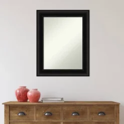 Amanti Art Parlor Black Wall Mirror - 24" x 30" Non-Beveled Bathroom Vanity 14 Amanti Art Parlor Black Wall Mirror - 24" x 30" Non-Beveled Bathroom Vanity -Amanti Art Shop GUEST e5776e3b 1f53 4b04 a371 bf7f75b5418c