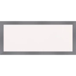 Amanti Art Edwin Gray Framed White Cork Bulletin Board - 32"x14" -Amanti Art Shop GUEST e5983fbf c3f7 4a05 9325 7ffef88cd1fc