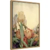 Amanti Art Garden Fantasy I Tulip Framed Canvas Wall Art - 16" x 23" -Amanti Art Shop GUEST e5bc8d08 acb3 4dea b299 be7f368a623a