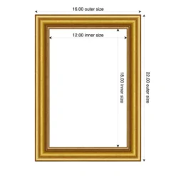 Amanti Art Townhouse Gold Framed Dry Erase Magnetic Board -Amanti Art Shop GUEST e6002f25 3afe 439d 8d98 f9118437c6c3