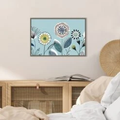 23" X 16" Scandi Florals I By Isabelle Z Framed Canvas Wall Art - Amanti Art -Amanti Art Shop GUEST e612a07c 3f2a 4faa 8897 9842e1609507
