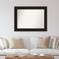 Amanti Art Mezzanine Wood Wall Mirror, Espresso Brown - 46" x 35" -Amanti Art Shop GUEST e74d5b06 4bed 4a96 89bd a94140ed13c7