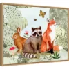 Amanti Art 24x18 Fox Glen by Victoria Borges Framed Canvas Wall Art