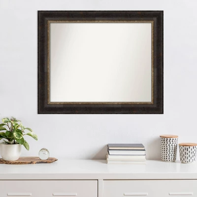 Amanti Art Varied Black Non-Beveled Wall Mirror - 34 x 28 Artisan Home Decor 9 Amanti Art Varied Black Non-Beveled Wall Mirror - 34 x 28 Artisan Home Decor - Image 7