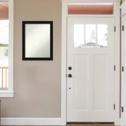 Amanti Art Avon Black Non-Beveled Wall Mirror - 21" x 27" -Amanti Art Shop GUEST e88b3521 83f6 49be 8d77 3d0e29d603c5