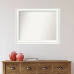 Amanti Art Craftsman White Wood Wall Mirror - 33" x 27" Large Decorative Mirror 15 Amanti Art Craftsman White Wood Wall Mirror - 33" x 27" Large Decorative Mirror -Amanti Art Shop GUEST e8b8e101 3d74 4e6e 85ba 43fae3aa9803
