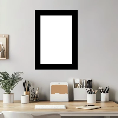 Amanti Art Basic Black Narrow Framed Dry Erase Magnetic Board 7 Amanti Art Basic Black Narrow Framed Dry Erase Magnetic Board - Image 5