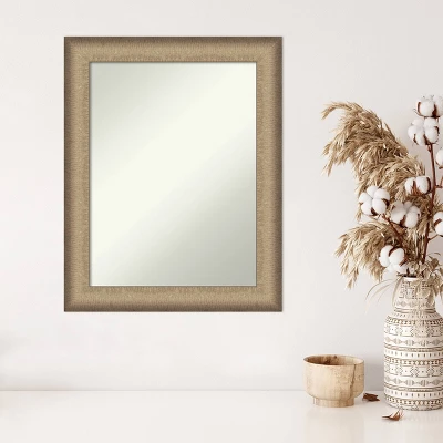 23" X 29" Non-Beveled Elegant Brushed Bronze Wall Mirror - Amanti Art 6 23" X 29" Non-Beveled Elegant Brushed Bronze Wall Mirror - Amanti Art - Image 4