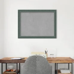 Amanti Art 31"x23" Upcycled Framed Magnetic Board - Rustic Teal and Gray 17 Amanti Art 31"x23" Upcycled Framed Magnetic Board - Rustic Teal and Gray -Amanti Art Shop GUEST eb54d957 c2c3 4c4e 9940 34839478ef8b