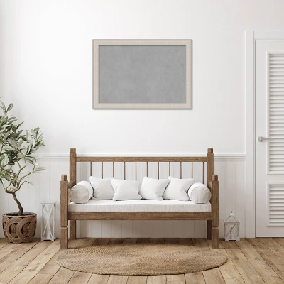 Amanti Art 40"x28" Cottage Framed Magnetic Board - White and Silver Wall Decor 7 Amanti Art 40"x28" Cottage Framed Magnetic Board - White and Silver Wall Decor - Image 5