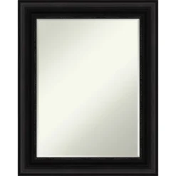 Amanti Art Parlor Black Petite Bevel Bathroom Wall Mirror -Amanti Art Shop GUEST ed3ad934 b680 4b94 a2f2 10173561245c