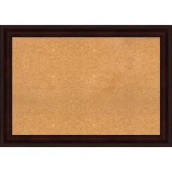 Amanti Art Coffee Bean Brown Framed Corkboard - Premium Natural Cork -Amanti Art Shop GUEST ed8a293f 87ce 4b78 aa5a 7aa0f96549c7