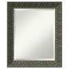 Amanti Art Intaglio Embossed Black Framed Wall Mirror -Amanti Art Shop GUEST ed9aae56 5983 4061 b291 c8744423fb26