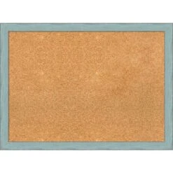 Amanti Art Sky Blue Rustic Wood Framed Corkboard - Natural Cork -Amanti Art Shop GUEST eecfd4e5 1f0e 4fb7 94b1 44f4d04f355d