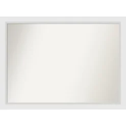 Amanti Art Blanco White Geometric Wood Bathroom Wall Mirror 24 Amanti Art Blanco White Geometric Wood Bathroom Wall Mirror -Amanti Art Shop GUEST f2aaf6d3 1de2 4885 880b 91a1f3551419