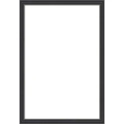 Amanti Art Stylish Black Narrow Framed Magnetic Dry Erase Board -Amanti Art Shop GUEST f3e97808 e16d 477b b79e 4749041a7440