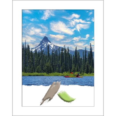 Amanti Art Wedge White Picture Frame 9 Amanti Art Wedge White Picture Frame - Image 7