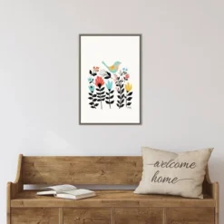 Amanti Art Annie Bailey Folk Art Garden 16x23 Framed Canvas Wall Art -Amanti Art Shop GUEST f5ea87a8 f254 4b17 8e38 3cd14fc1ba79