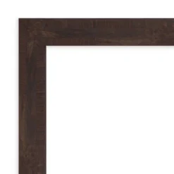 Amanti Art 21" x 27" Fresco Wood Wall Mirror in Dark Walnut Brown -Amanti Art Shop GUEST f6146b20 5b4a 4202 9b51 327fc13050c3