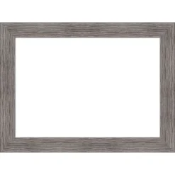 Amanti Art Pinstripe Plank Grey Narrow Framed Dry Erase Magnetic Board -Amanti Art Shop GUEST f624ab97 d682 4edd 8a70 9c080791a476