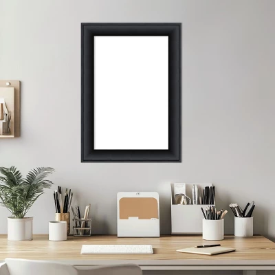 Amanti Art Nero Black Framed Dry Erase Magnetic Board 7 Amanti Art Nero Black Framed Dry Erase Magnetic Board - Image 5