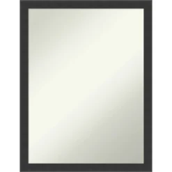 Amanti Art Mezzanotte Black Non-Beveled Wood Bathroom Wall Mirror 25 Amanti Art Mezzanotte Black Non-Beveled Wood Bathroom Wall Mirror -Amanti Art Shop GUEST f7391490 0300 40ce 9dde 274253b2eb03
