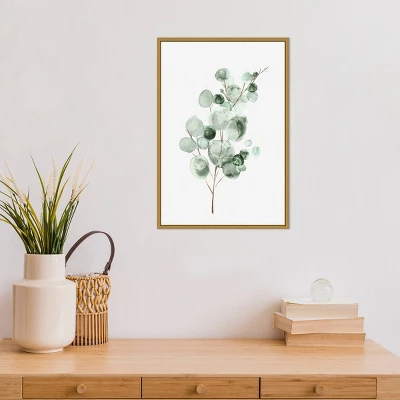 Amanti Art Tender Sprout II by Eva Watts - 16" x 23" Framed Canvas Wall Art 5 Amanti Art Tender Sprout II by Eva Watts - 16" x 23" Framed Canvas Wall Art - Image 3