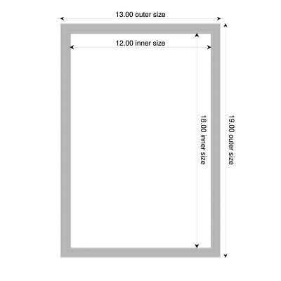 Amanti Art Hera Chrome Framed Magnetic Dry Erase Board 6 Amanti Art Hera Chrome Framed Magnetic Dry Erase Board - Image 4