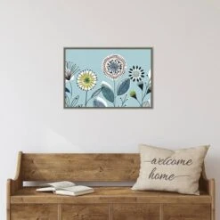23" X 16" Scandi Florals I By Isabelle Z Framed Canvas Wall Art - Amanti Art -Amanti Art Shop GUEST f9db0a99 5f4d 4509 9557 597ddc4bab52