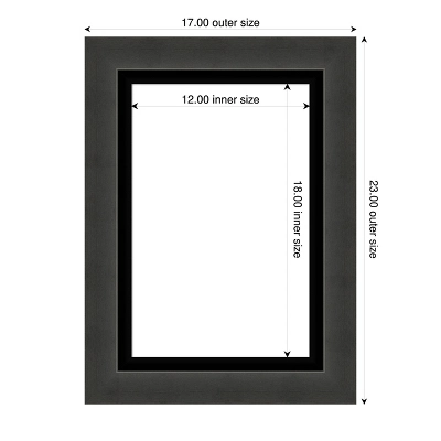 Amanti Art Tuxedo Black Framed Magnetic Dry Erase Board 6 Amanti Art Tuxedo Black Framed Magnetic Dry Erase Board - Image 4