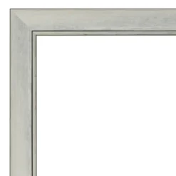 Amanti Art Flair Patina Silver Non-Beveled Bathroom Wall Mirror, 32 x 26 -Amanti Art Shop GUEST fa505f4a 5e57 425a 8f06 14ab4eeb8676 3