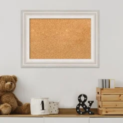 Amanti Art Trio White Wash Framed Corkboard - Premium Natural Bulletin Board -Amanti Art Shop GUEST fa968013 2634 4d6c 933a 1b0b79593b83