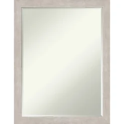 Amanti Art Marred Petite Beveled Wood Wall Mirror - Marred Pewter Finish -Amanti Art Shop GUEST faced5fe 2fb4 4e3e b261 01c5d70330f2