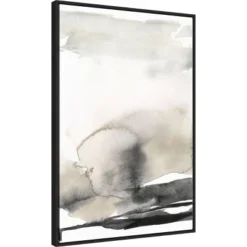 Amanti Art Jennifer Goldberger Horizon Triptych III Framed Canvas Art 23" x 33"