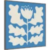 30" X 30" Delighted Floral I Blue By Moira Hershey Framed Canvas Wall Art Print - Amanti Art -Amanti Art Shop GUEST fbe5492a 8bf7 41d7 b904 70dac36ffb66