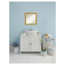 Amanti Art Colonial Embossed Gold Framed Wall Mirror -Amanti Art Shop GUEST fc21fdeb a592 413e 9dbe 5e9aefba4463