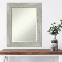 24" X 30" Dove Framed Wall Mirror Graywash - Amanti Art -Amanti Art Shop GUEST fcd1087e ceae 40e6 b47f 7b703afb0e2a