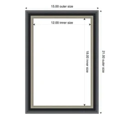 Amanti Art Theo Black Silver Framed Magnetic Dry Erase Board 21 Amanti Art Theo Black Silver Framed Magnetic Dry Erase Board -Amanti Art Shop GUEST fd6eddd2 59e8 43b5 b4e5 b42c1ac15440