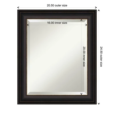 Amanti Art Trio Oil Rubbed Bronze Framed Bathroom Vanity Wall Mirror 5 Amanti Art Trio Oil Rubbed Bronze Framed Bathroom Vanity Wall Mirror - Image 3