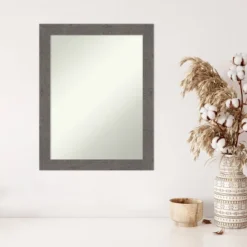 Amanti Art Rustic Plank Gray Narrow Wall Mirror - 22" x 28" Decorative Mirror 12 Amanti Art Rustic Plank Gray Narrow Wall Mirror - 22" x 28" Decorative Mirror -Amanti Art Shop GUEST fec0280a 6071 4d7e 9195 2359689b64a2