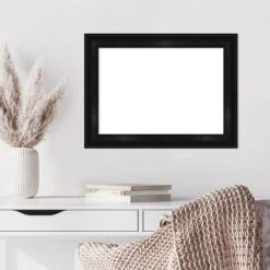 Amanti Art Grand Black Narrow Framed Decorative Magnetic Dry Erase Board -Amanti Art Shop GUEST ff71a37b 8db0 420d 851a 7bf027a917fe