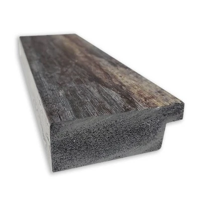 Amanti Art 42" x 31" Bark Rustic Char Narrow Bathroom Wall Mirror 3 Amanti Art 42" x 31" Bark Rustic Char Narrow Bathroom Wall Mirror